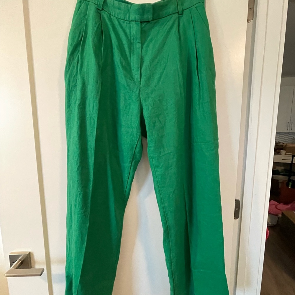 & Other Stories Tailored Linen Trouser NWT size 10 - Picture 2 of 10